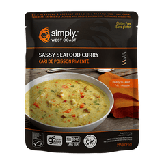 SIMPLY WEST COAST SEAFOOD: Sassy Seafood Curry, 9 oz