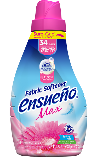 ENSUENO: MAX Spring Fresh Fabric Softener, 45 oz