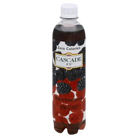 CASCADE ICE:  Zero Calories Sparkling Water Black Raspberry, 17.2 fl oz