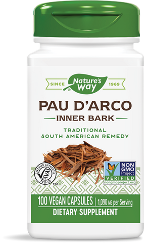 NATURES WAY: Pau d'Arco Inner Bark, 100 vc