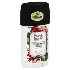 NOURISH: Deodorant Cream Geranium Organic, 2 oz