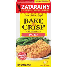 ZATARAINS: Breading Pork Bake & Crisp, 8 oz