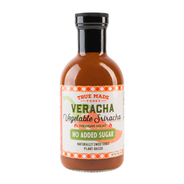 TRUE FOODS: Veracha Vegetable Sriracha Sauce Medium Heat, 18 oz