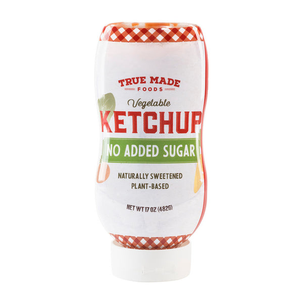 TRUE FOODS: No Sugar Vegetable Ketchup, 17 oz