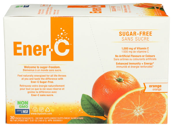 ENER C: Vitamin C Sugar Free Orange Packet, 30 pc