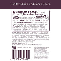 HEALTHY SKOOP: Endurance Beets with Electrolytes, 7.7 oz