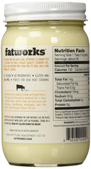 FATWORKS: Grass Fed Beef Tallow Premium Cooking Oil, 14 oz
