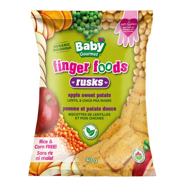 BABY GOURMET: Snack Sweet Potato Apple, 1.41 oz