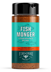 FIRE AND SMOKE: Seasoning Fish Monger, 16 oz