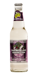 FLATHEAD LAKE GOURMET SODA: Soda Wild White Grape, 12 fo