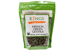 KINGS PRIVATE LABEL: Organic French Green Lentils, 16 oz