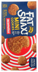 FAT SNAX: Cookies Mini Snickerdoodle, 5 oz