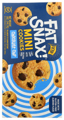 FAT SNAX: Cookies Mini Chocolate Chip, 5 oz