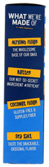 FAT SNAX: Crackers Sea Salt, 4.25 oz