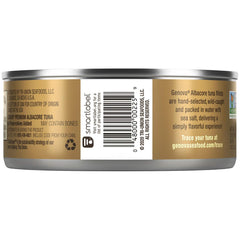 GENOVA: Tuna Albacore Water Sea Salt, 5 oz