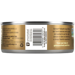 GENOVA: Tuna Yellowfin Extra Virgin Olive Oil Sea Salt, 5 oz