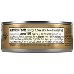 GENOVA: Tuna Albacore Water Sea Salt, 5 oz