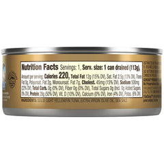GENOVA: Tuna Yellowfin Extra Virgin Olive Oil Sea Salt, 5 oz
