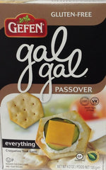 GEFEN: Gal Gal Passover Everything Crackers, 4.2 oz