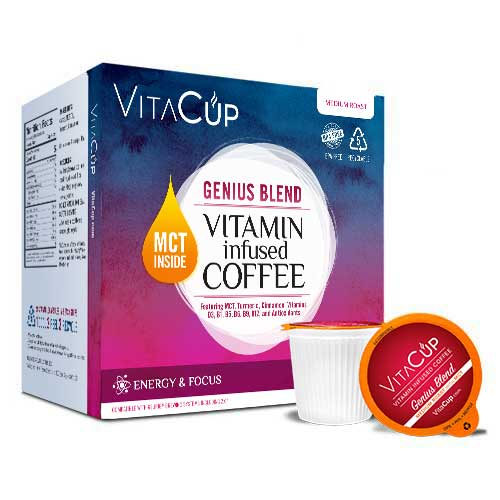 VITACUP: Coffee Pods Genius Blend, 10 pc