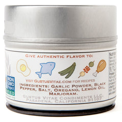 GUSTUS VITAE: Seasoning Taste of Greece, 1.4 oz