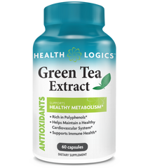 HEALTH LOGICS: Green Tea Extract Capsules, 60 cp