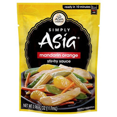 SIMPLY ASIA: Sauce Stirfry Mandarin Orange, 3.98 fo