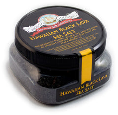 CARAVEL GOURMET: Hawaiian Black Lava Sea Salt, 4 oz