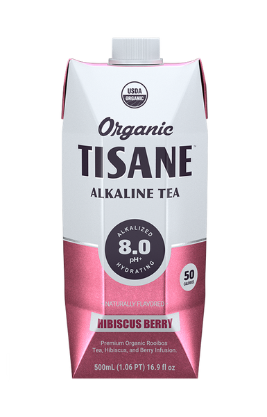 TISANE TEA: Tea Hibiscus Berry, 16.9 fo