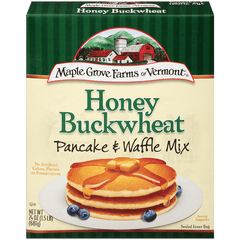 MAPLE GROVE: Mix Pancake Buckwheat Honey, 24 oz