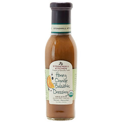 STONEWALL KITCHEN: Organic Honey Orange Balsamic Dressing, 11 fo