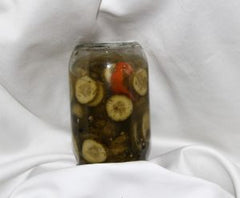 THE REAL DEAL DILL PICKLES: Hot Sweet Pickles Dill, 16 fo