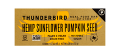 THUNDERBIRD ENERGETICA: Bar Hemp Sunflower Pumpkin Seed, 1.7 oz