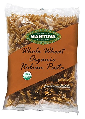 MANTOVA: Pasta Whole Wheat Spiral Organic, 16 oz