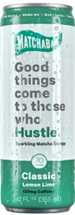 MATCHABAR: Hustle Original Sparkling Matcha Energy Drink, 12 fl oz