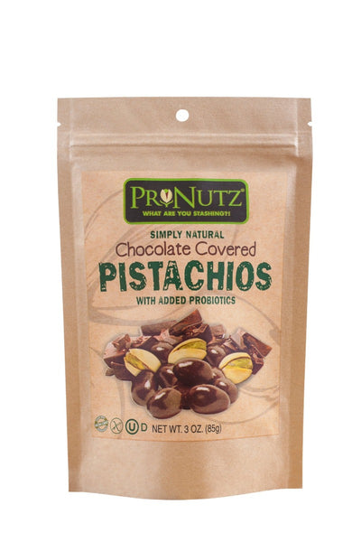 PRONUTZ: Chocolate Covered Pistachios, 3 oz