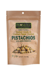 PRONUTZ: Smoked Gouda Seasoned Pistachios, 3 oz