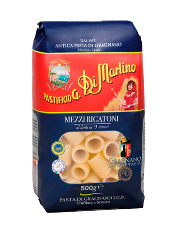 DI MARTINO: Pasta Mezzi Rigatoni, 1 lb