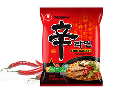NONG SHIM: Noodle Instant Shin Ramyun, 4.2 oz