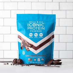 ICONIC: Powder Plant Protein Chocolate, 1 lb