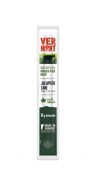 VERMONT SMOKE: Jalapeno Lime Beef Sticks, 1 oz