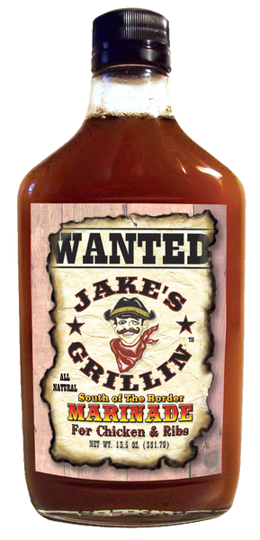 JAKES GRILLIN: South of the Border Marinade, 13.5 oz