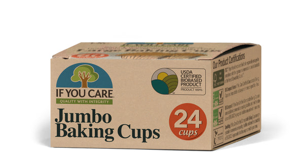 IF YOU CARE: Jumbo Baking Cups, 24 pc