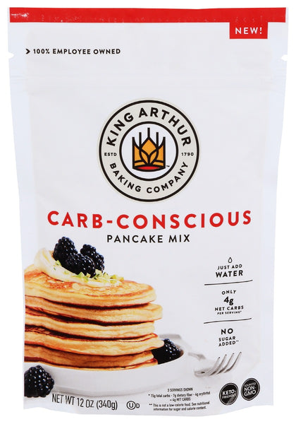 KING ARTHUR: Pancake Mix Carb Conscious, 12 oz