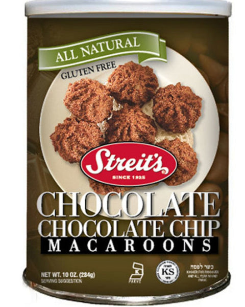 STREITS: Chocolate Chocolate Chip Macaroons, 10 oz