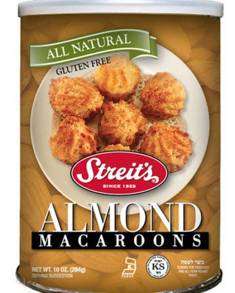 STREIT'S: Almond Macaroons, 10 oz