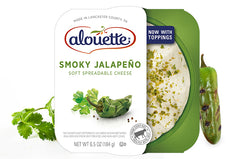 ALOUETTE: Smoky Jalapeno Soft Spreadable Cheese, 6.50 oz