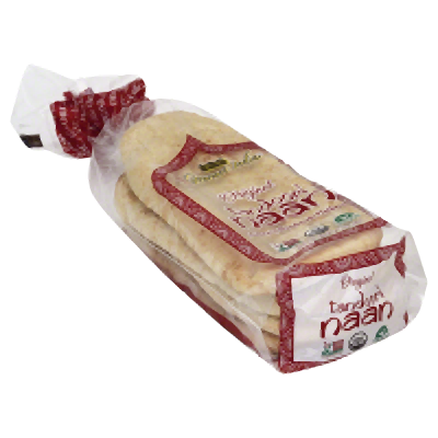 GOURMET INDIA FOOD: Naan Tandori Original Bread, 12 oz