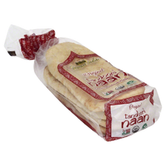 GOURMET INDIA FOOD: Naan Tandori Original Bread, 12 oz