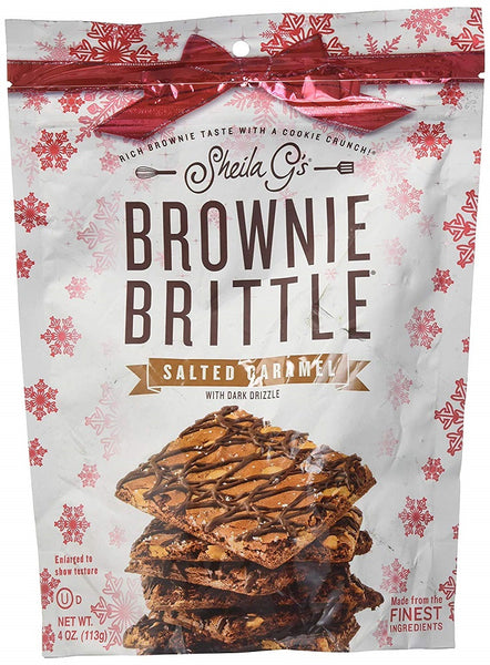 SHEILA G'S: Brownie Brittle Salted Caramel with Dark Drizzle, 4 oz